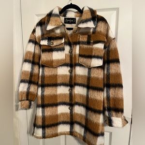 Plaid shacket